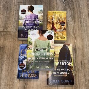 Bridgerton Series Books 5-8 and The Bridgertons: Happily Ever After